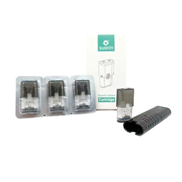 Suorin iShare Cartridge (3/pack) Accessories LA Vapor Wholesale 