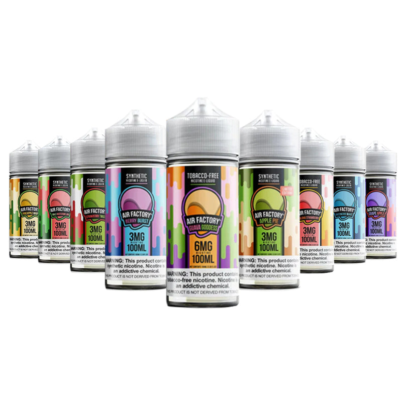 AIR FACTORY SYNTHETIC COLLECTION 100ML with a warning sign - VJD Wholesale