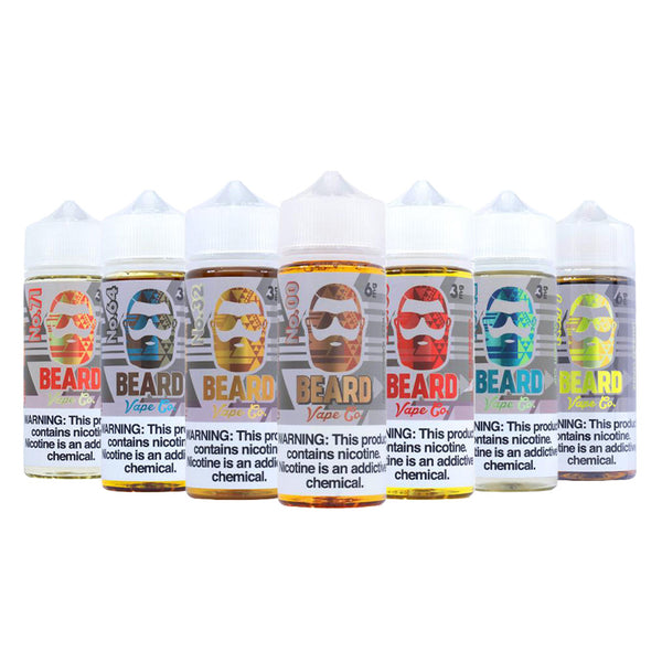 Beard Vape Co E-Liquids Collection 120ml - VJD Wholesale