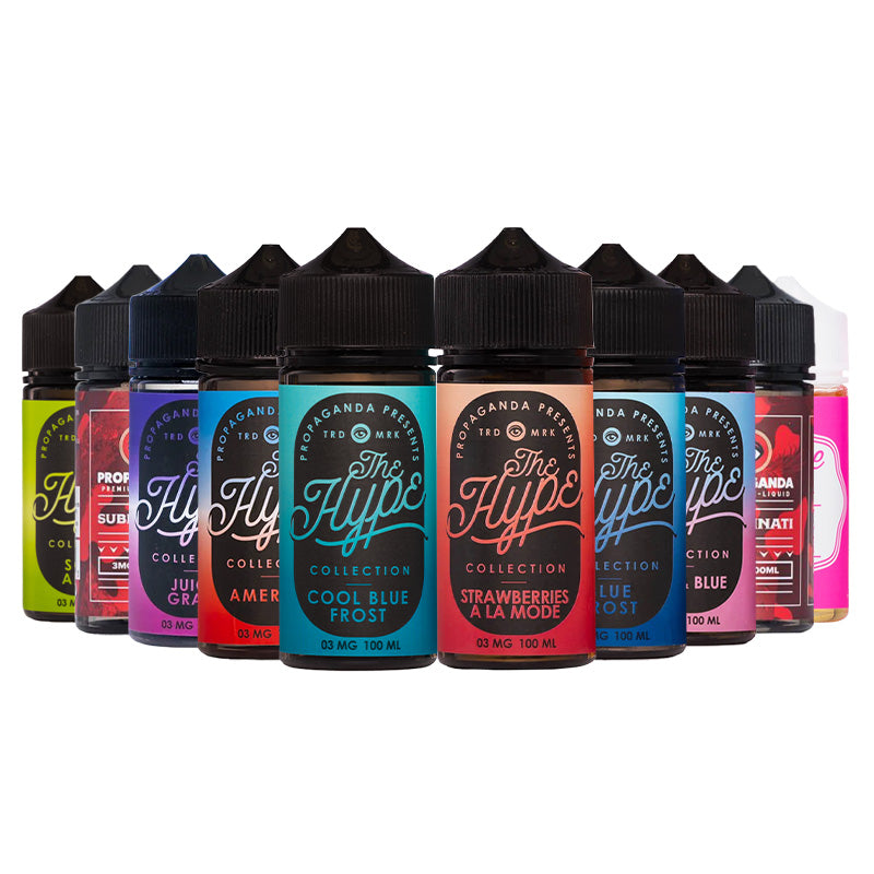 Propaganda E-Liquids Collection 100ml - VJD Wholesale