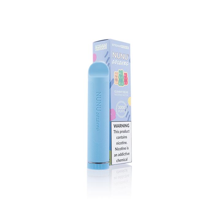 Steam Engine Vape NuNu Colours Disposable